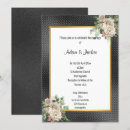 Search for gold embossed wedding invitations Floral