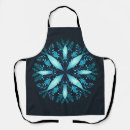 Search for turquoise flower aprons Blue