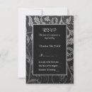 Search for 25th rsvp cards Black