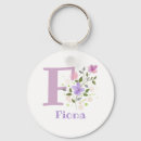 Search for f letter name key rings Floral