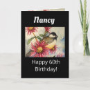 Search for chickadee birthday cards For her