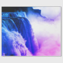 Search for waterfalls wrapping paper River