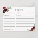 Search for bridal shower recipe postcards Modern