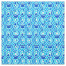 Search for lotus pattern fabric Blue