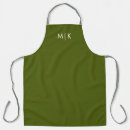 Search for olive green aprons Simple
