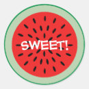 Search for red watermelon stickers Sweet