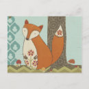 Search for animals horizontal postcards Forest