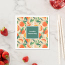 Search for citrus fruit napkins Pattern