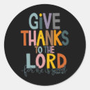 Search for give thanks to the lord stickers Jesus