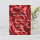 Search for passion invitations Red
