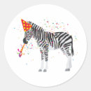 Search for funny zebra stickers Safari