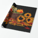 Search for halloween wrapping paper Fall