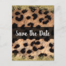 Search for leopard print save the dates Glam