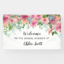 Search for bridal shower banners Floral