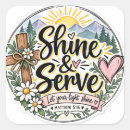 Search for serve stickers Christian