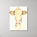 Search for black and white cow art Portrait