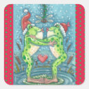 Search for christmas funny frog stickers Cute