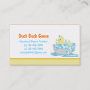 Search for duck business cards Childcare