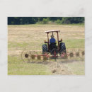 Search for hay rake postcards Tractor