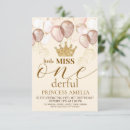 Search for miss onederful invitations Soft pastel greenery pretty