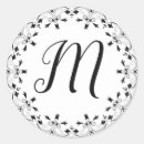 Search for monogram letter stickers Decorative