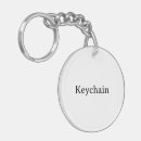 Search for blank round key rings Birthday