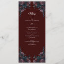 Search for maroon menus Elegant