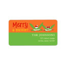 Search for merry christmas return address labels Fun