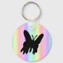 Search for rainbow roses key rings Butterfly