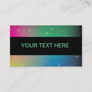 Search for aurora business cards Stars