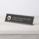 Search for black and gold name plates Professional