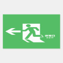 Search for emergency sign stickers Exit