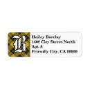 Search for black gingham return address labels Tartan