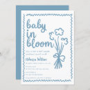 Search for whimsical baby boy shower invitations Floral
