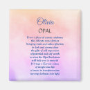 Search for opal magnets Elegant