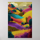Search for minimalist landscape posters Mid century modern