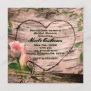 Search for birch square invitations Heart
