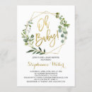 Search for greenery oh baby shower invitations Mother to be