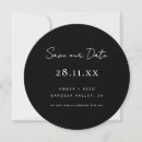 Search for circle save the dates Minimalist