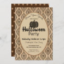 Search for rustic seasonal invitations Pumpkin