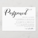 Search for postponement wedding invitations Save our new date
