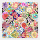 Search for colourful floral pattern stickers Flower