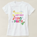 Search for ladies dinosaur tshirts Dino party