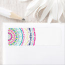 Search for mandalas return address labels Colourful