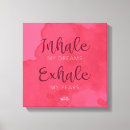 Search for positive affirmations canvas prints For her