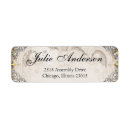 Search for filigree return address labels Fancy