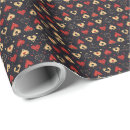 Search for poker wrapping paper Hearts