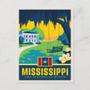 Search for state flag postcards Mississippi