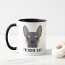 Search for bulldog dad mugs Frenchie dog dad