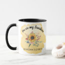 Search for sunflower grandma mugs For her